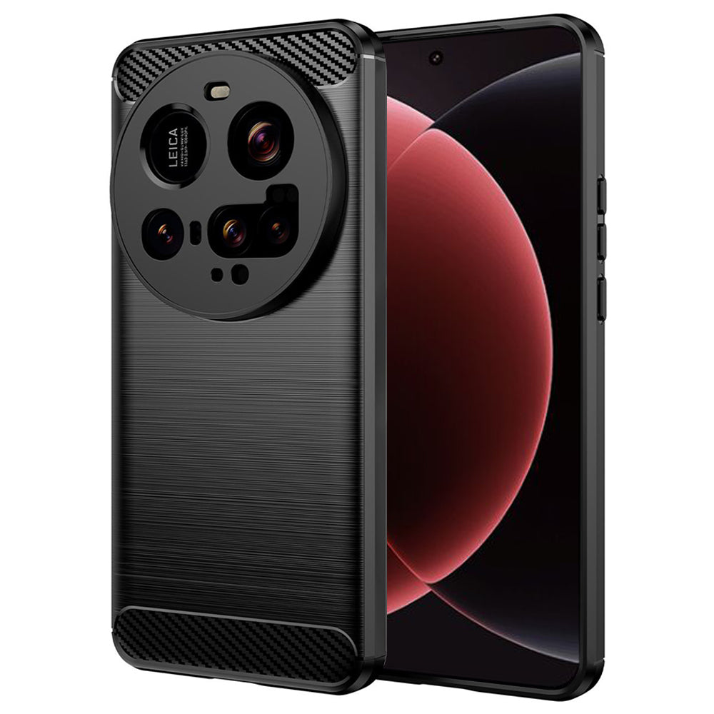 Techsuit Custodia per Xiaomi 15 Ultra, Techsuit, Carbonio, Nera