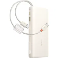 Batteria Esterna Baseus EnerFill FC41, 20000mAh, 100W, QC + PD, 1 x USB-A - 3 x USB-C, Bianca E0028N04 — 3