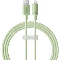 Cavo Dati e Ricarica USB-A - Lightning Baseus Habitat, 18W, 2m, Verde P10360200631-01 — 3