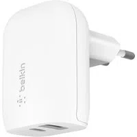 Caricatore da rete Belkin BoostCharge Dual, 37W, 3A, 1 x USB-A - x USB-C, Bianco WCB007vfWH — 3