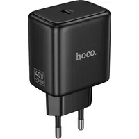 Caricatore da rete HOCO N83, 40W, 3A, 1 x USB-C, Nero — 3