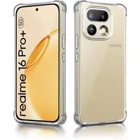 Custodia per Realme 16 Pro+, Techsuit, Shockproof Clear, Trasparente — 3