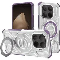Custodia per Xiaomi 15T Pro, Techsuit, Carbon Shield Pro, Viola — 3