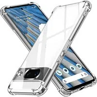 Custodia per Google Pixel 7, Techsuit, Shockproof Clear, Trasparente — 3