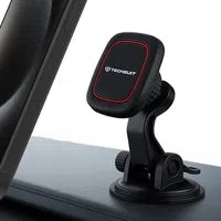Supporto Auto Magnetico Techsuit S6, Universale, Nero Rosso — 3