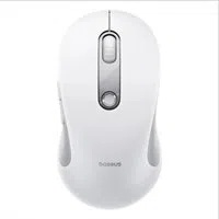Mouse Wireless Baseus F02, 4000DPI, BT / Wi-Fi, Bianco B0203202 — 3