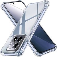 Techsuit Custodia per Xiaomi 14T Pro, Techsuit, Shockproof Clear, Trasparente — 2