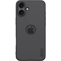 Custodia per Apple iPhone 16, Nillkin, Super Shield Pro, Nera Satinata — 3