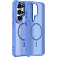 Custodia MagSafe per Samsung Galaxy S26 Ultra S948, Techsuit, HaloFrost II, Blu — 3