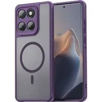 Custodia MagSafe per Motorola Edge 60 Fusion / Edge 60, Techsuit, HaloFrost II, Viola — 3