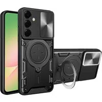 Custodia per Samsung Galaxy A57 5G, Techsuit, CamGuard Pro, Nera — 3