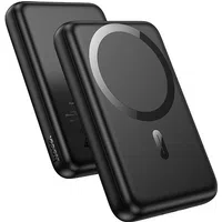 Batteria Esterna Wireless HOCO J141, 10000mAh, 20W, PD + FQI, 1 x QI - 1 x USB-C, Nera — 3