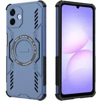 Custodia MagSafe per Samsung Galaxy A07 4G A075, Techsuit, ArmorMag, Blu — 3