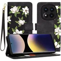 Custodia per Xiaomi Redmi Note 14 Pro 4G, Techsuit, FlipCraft, Nera — 3