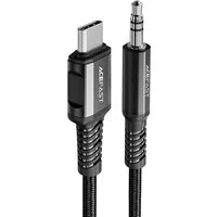 Cavo Audio USB-C - 3.5mm Acefast C1-08, 1.2m, Nero — 3