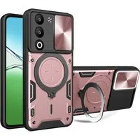 Custodia per Oppo A5 4G / A5 5G, Techsuit, CamGuard Pro, Rosa — 3