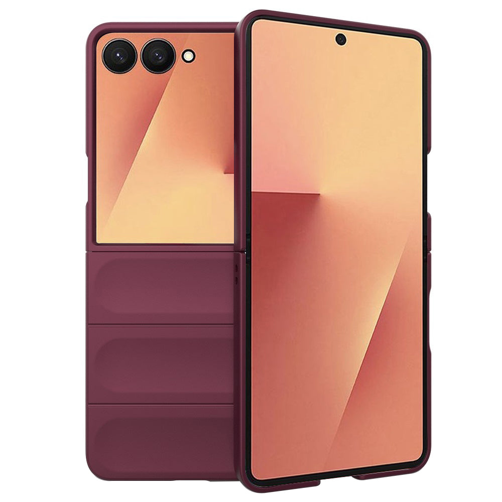 Techsuit Custodia per Samsung Galaxy Z Flip7 F766, Techsuit, Magic Shield, Vinaccia
