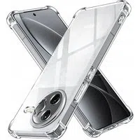 Custodia per Xiaomi Poco F7 Ultra, Techsuit, Shockproof Clear, Trasparente — 3