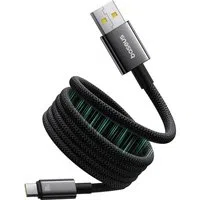 Cavo Dati e Ricarica USB-A - USB-C Baseus Tungsten Gold, 100W, 1m, Nero P10319805111-02 — 3