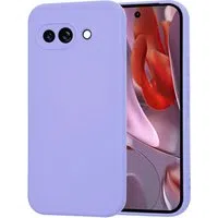 Custodia per Google Pixel 9a, Techsuit, SoftFlex, Viola Chiaro — 3