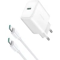 Caricabatterie Rete con Cavo USB-C Joyroom JR-TCF24, 30W, 3A, 1 x USB-C, Bianco — 3