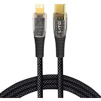 Cavo Dati e Ricarica USB-C - Lightning Lito LD01, 27W, 1.2m, Nero — 3