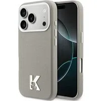 Custodia MagSafe per Apple iPhone 17 Pro, Karl Lagerfeld, Karl Head Logo, Grigio — 3