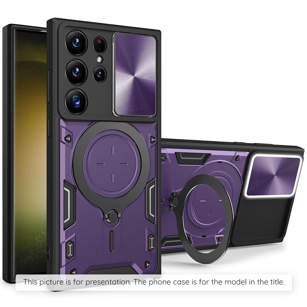 Custodia per Xiaomi Redmi 15C 5G / 15C 4G, Techsuit, CamGuard Pro, Viola