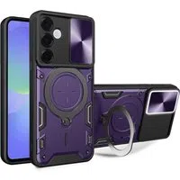 Custodia per Samsung Galaxy A37 5G, Techsuit, CamGuard Pro, Viola — 3