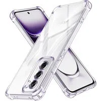Custodia per Oppo Reno12, Techsuit, Shockproof Clear, Trasparente — 3