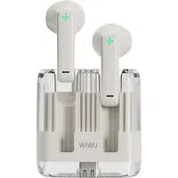 Vivavoce Bluetooth WiWu T21, TWS, bianco — 3