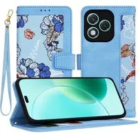 Custodia per Honor 400 Lite, Techsuit, FlipCraft, Blu — 3