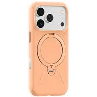 Custodia MagSafe per Apple iPhone 17 Pro, Torras, QPRO Silicone, Arancione — 3