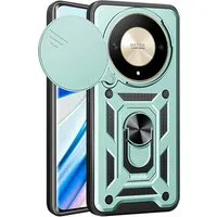 Custodia per Honor Magic6 Lite, Techsuit, CamShield, Verde — 3