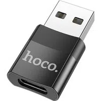 Adattatore dati e ricarica USB-C - USB-A HOCO UA17, nero — 3