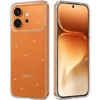 Custodia per Honor 600, Techsuit, SparkleSkin, Trasparente — 3