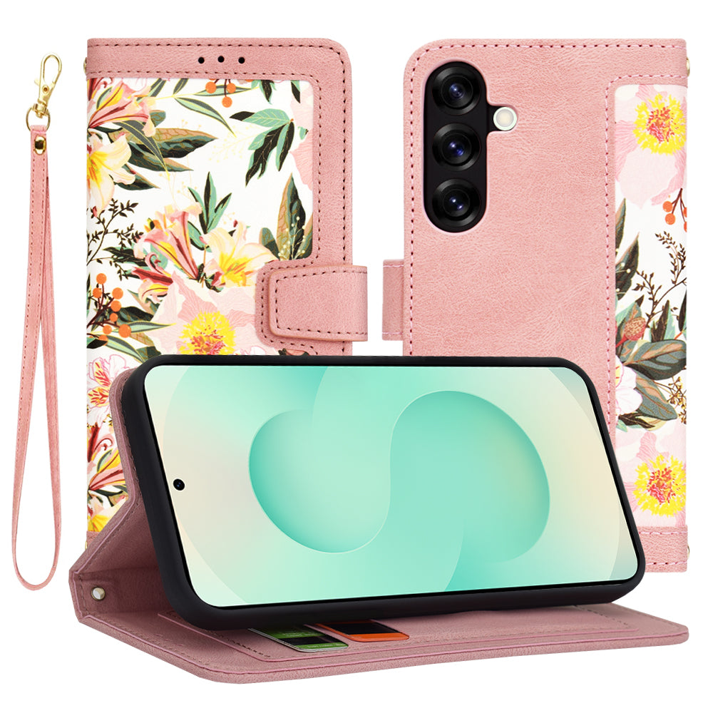 Techsuit Custodia per Samsung Galaxy S25+ S936, Techsuit, FlipCraft, Rosa