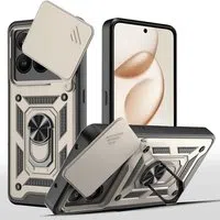 Custodia per Honor 400 Smart 4G / X7d 4G / 400 Smart 5G, Techsuit, CamShield, Dorata — 3
