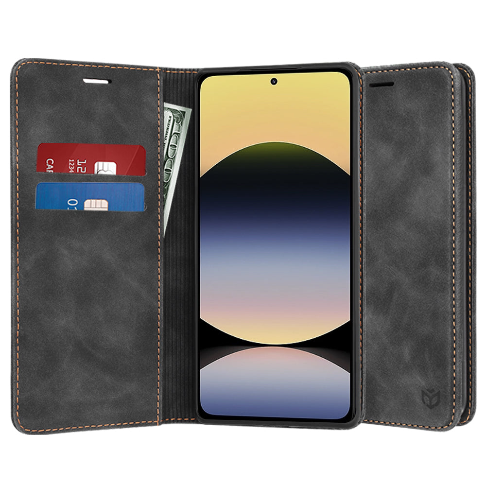Custodia per Xiaomi Redmi Note 14 5G, Techsuit, Confy, Nera