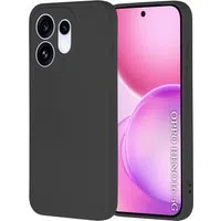 Custodia per Oppo Reno16, Techsuit, SoftFlex, Nera — 3