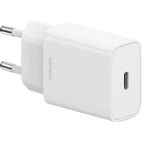 Caricatore da rete Cuktech HA716C, 20W, 3A, 1 x USB-C, Bianco