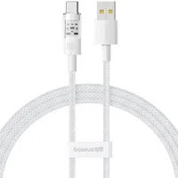 Cavo Dati e Ricarica USB-A - USB-C Baseus Gem, 100W, 2m, Bianco P10373002211-01 — 3