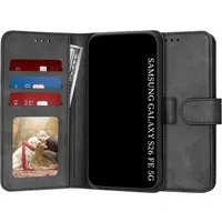 Custodia per Samsung Galaxy S26 FE / S25 FE, Techsuit, Diary Book, Nera — 3