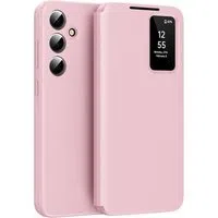 Custodia per Samsung Galaxy S23 FE S711, Techsuit, SmartView, Rosa — 3