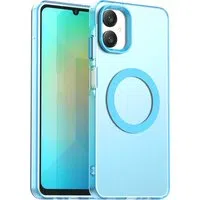 Custodia MagSafe per Samsung Galaxy A06 A065, Techsuit, CandyCase, Blu — 3