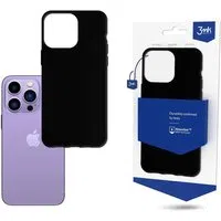 Custodia per Apple iPhone 14 Pro, 3MK, Nera Opaca — 3
