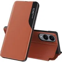 Custodia per Samsung Galaxy S25 Edge S937, Techsuit, eFold, Arancione — 3