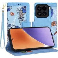 Custodia per Xiaomi 15, Techsuit, FlipCraft, Blu — 3