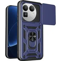 Custodia per Realme GT 8 Pro, Techsuit, CamShield (Taglio Rotondo per Fotocamera), Blu — 3