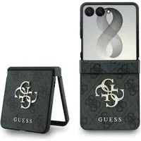 Custodia per Samsung Galaxy Z Flip8 F776, Guess, 4G Big Logo, Nera